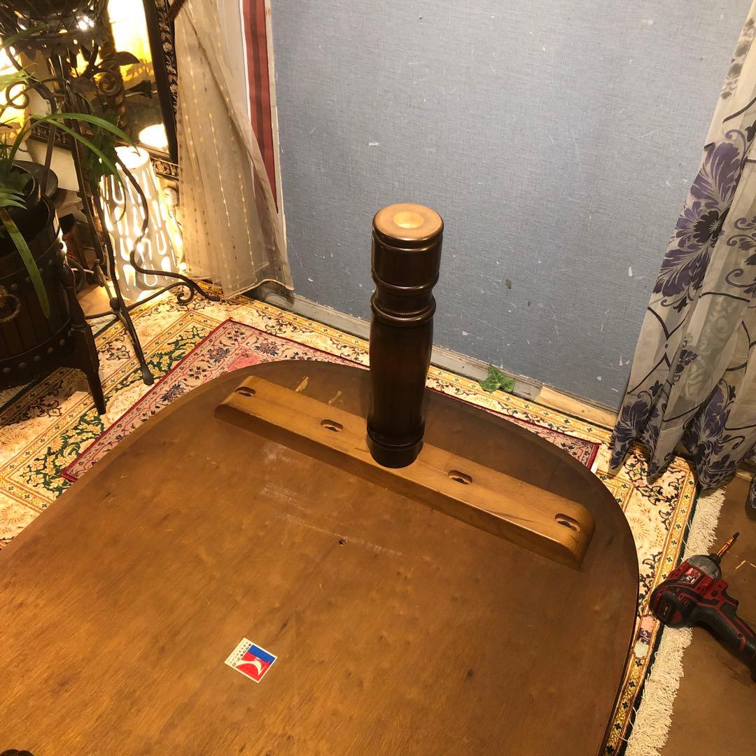 ま　天板のみ　極美品　キツツキマーク ヴィンテージ ダイニングテーブル