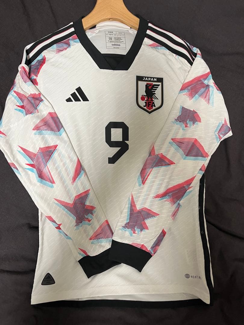adidas 日本代表 サッカーシャツ 9番 三苫