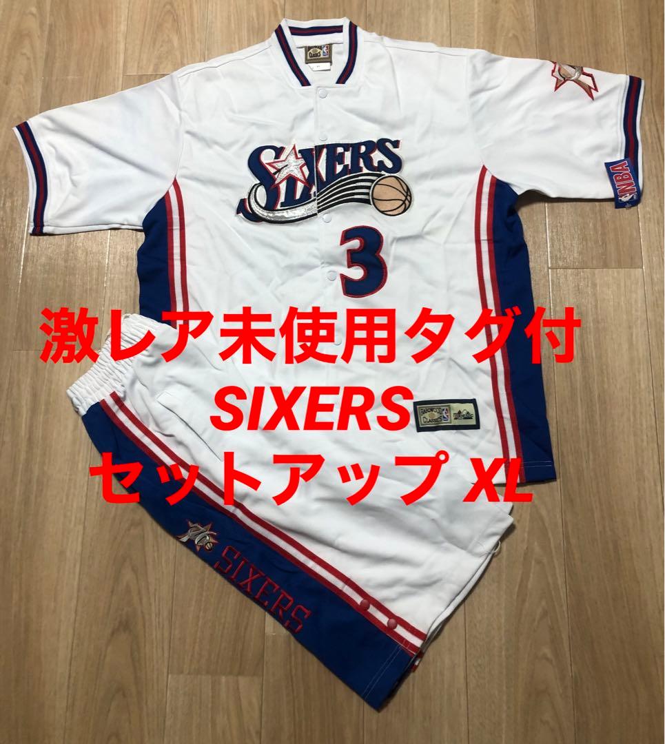 未使用 激レア SIXERS セットアップ bboy NBA アイバーソン