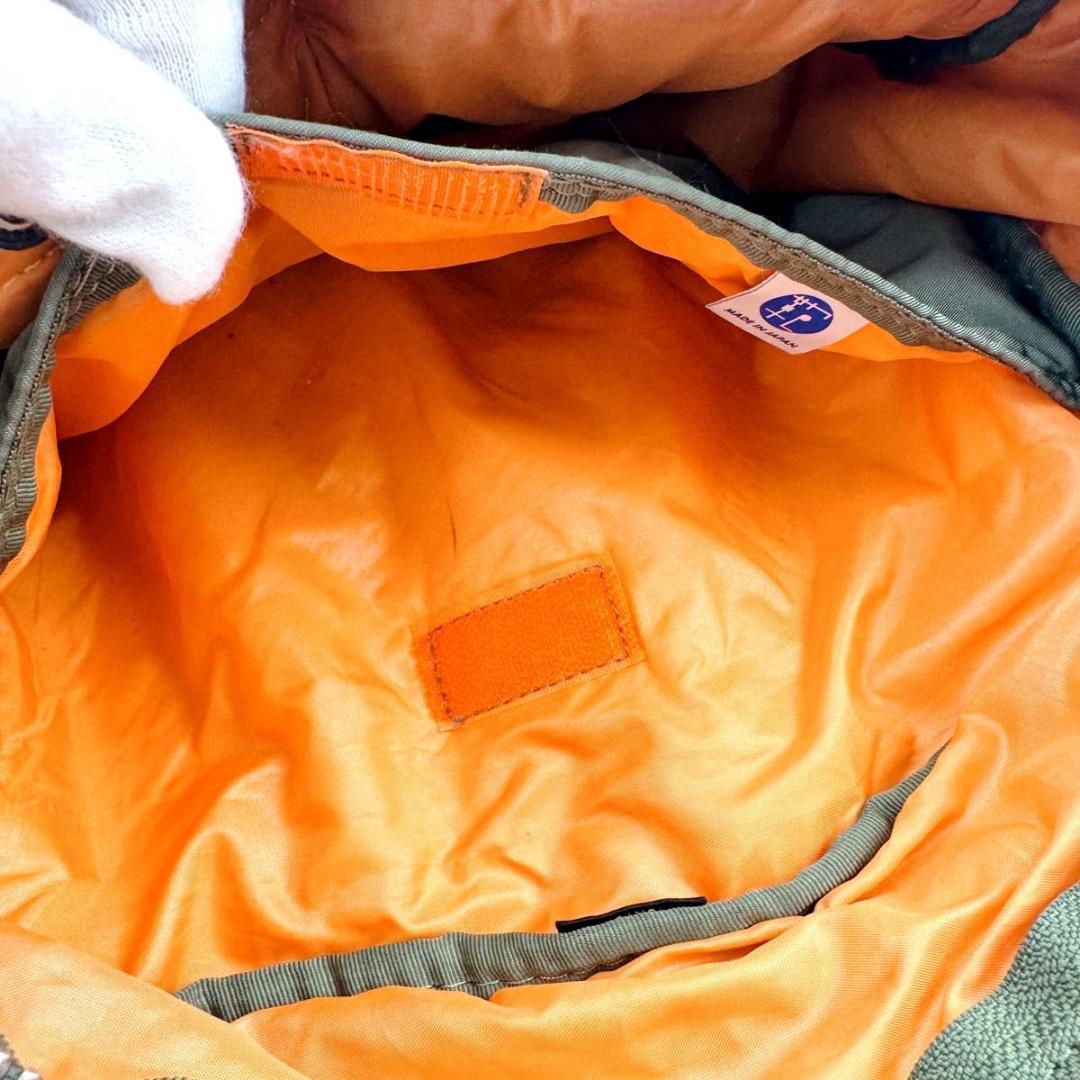 PORTER タンカー 2way ボディバック ショルダー　ウエスト　カーキ