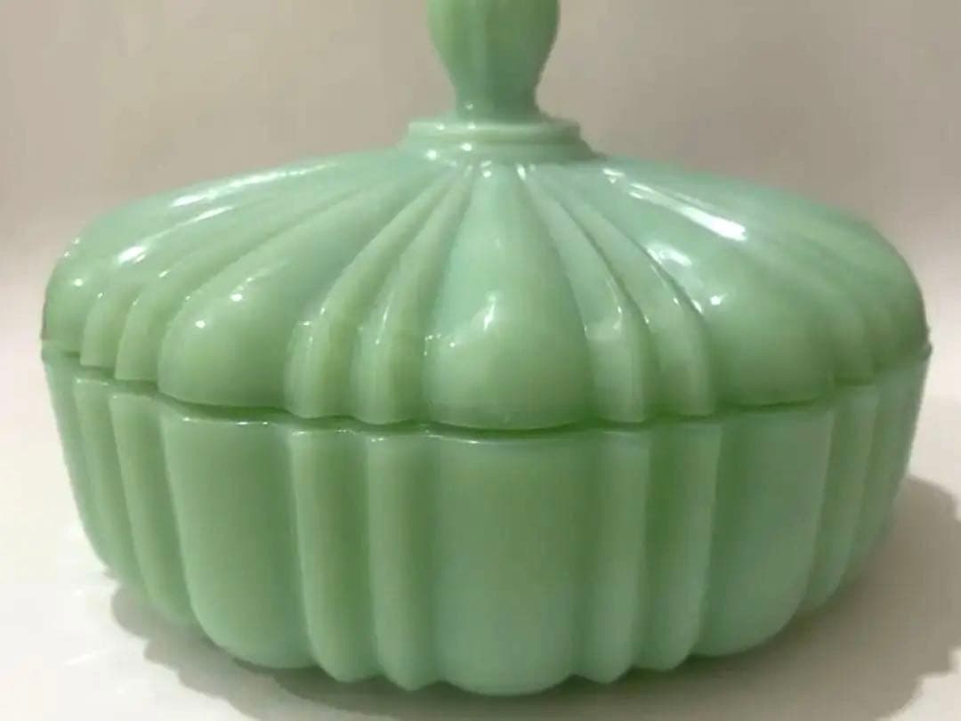 ファイヤーキング Fire Kingジェダイ キャンディジャー＆カバー