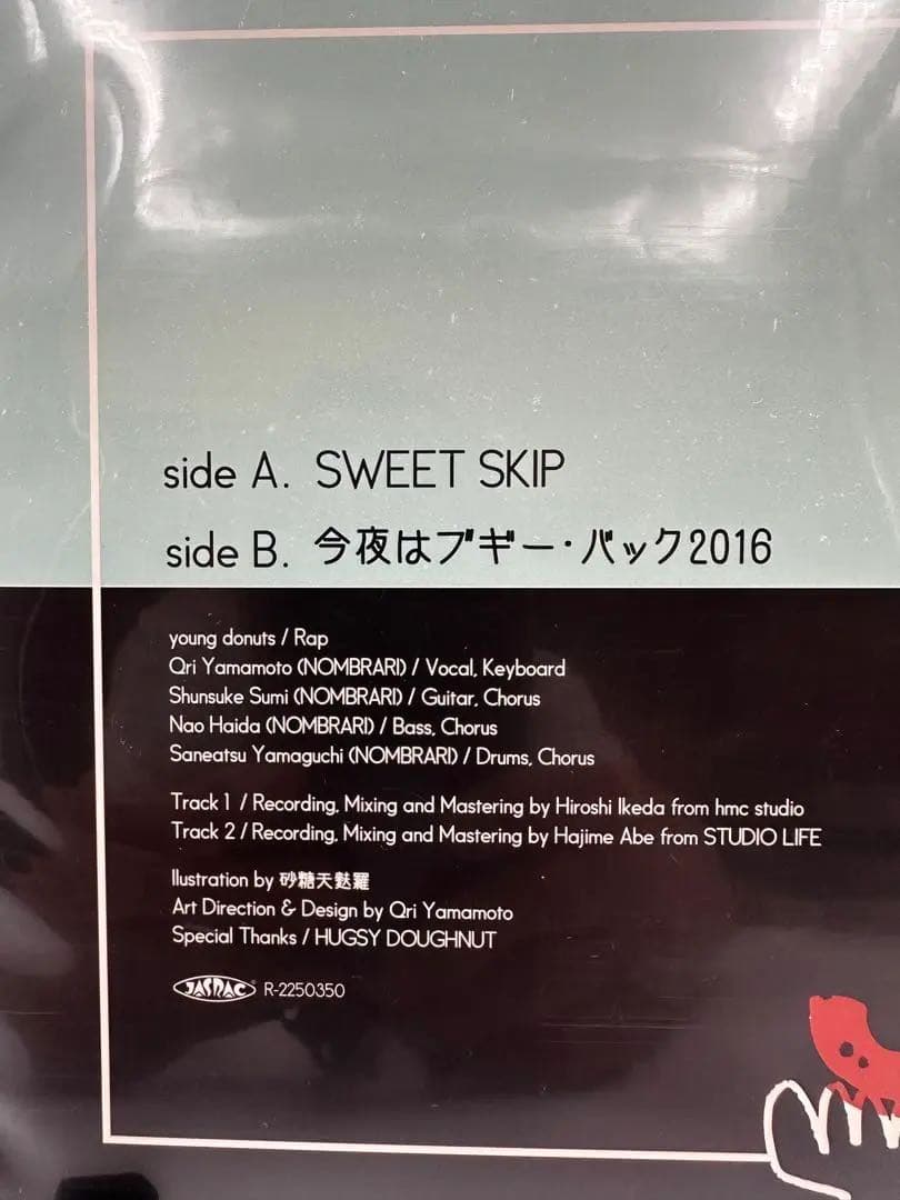 匿名配送 新品 今夜はブギー・バック カバー 小沢健二 アナログ レコード