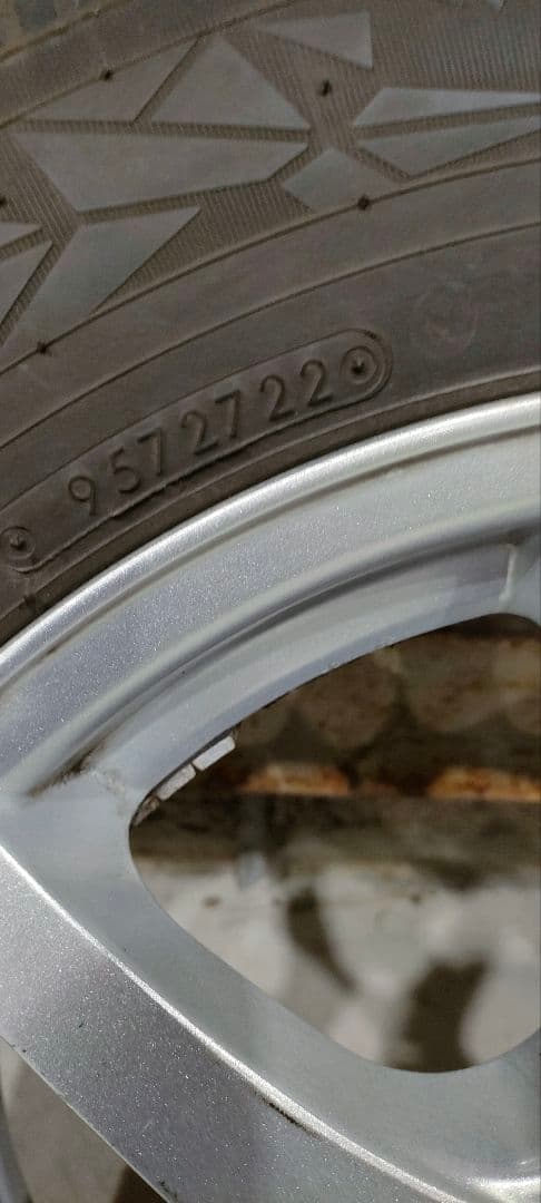引取のみ 195/65-15 ホイール付スタッドレス　ＴＯＹＯ ２２年製