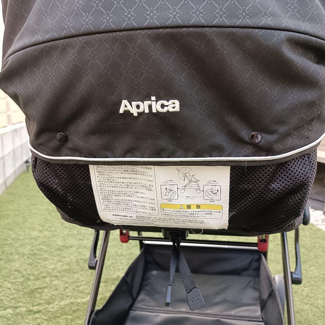 【良品】Aprica　オプティアプレミアム　ベビーカー　エッグショック　AB