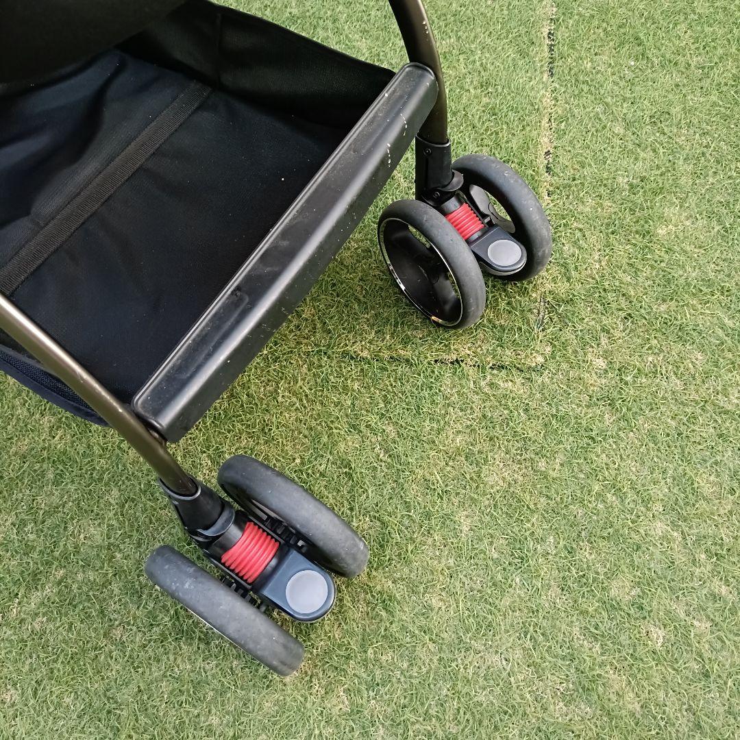 【良品】Aprica　オプティアプレミアム　ベビーカー　エッグショック　AB