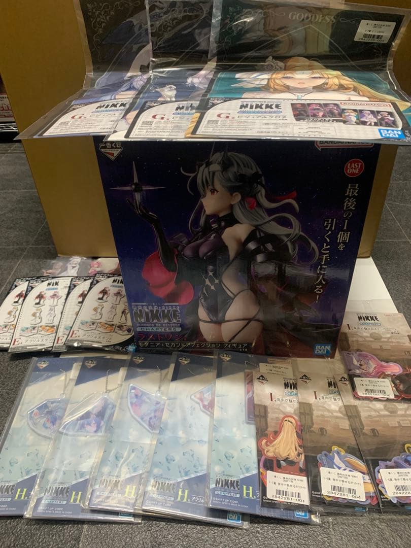 新品未開封　NIKKE 勝利の女神 一番くじ ラストワン賞 下位賞　17点セット
