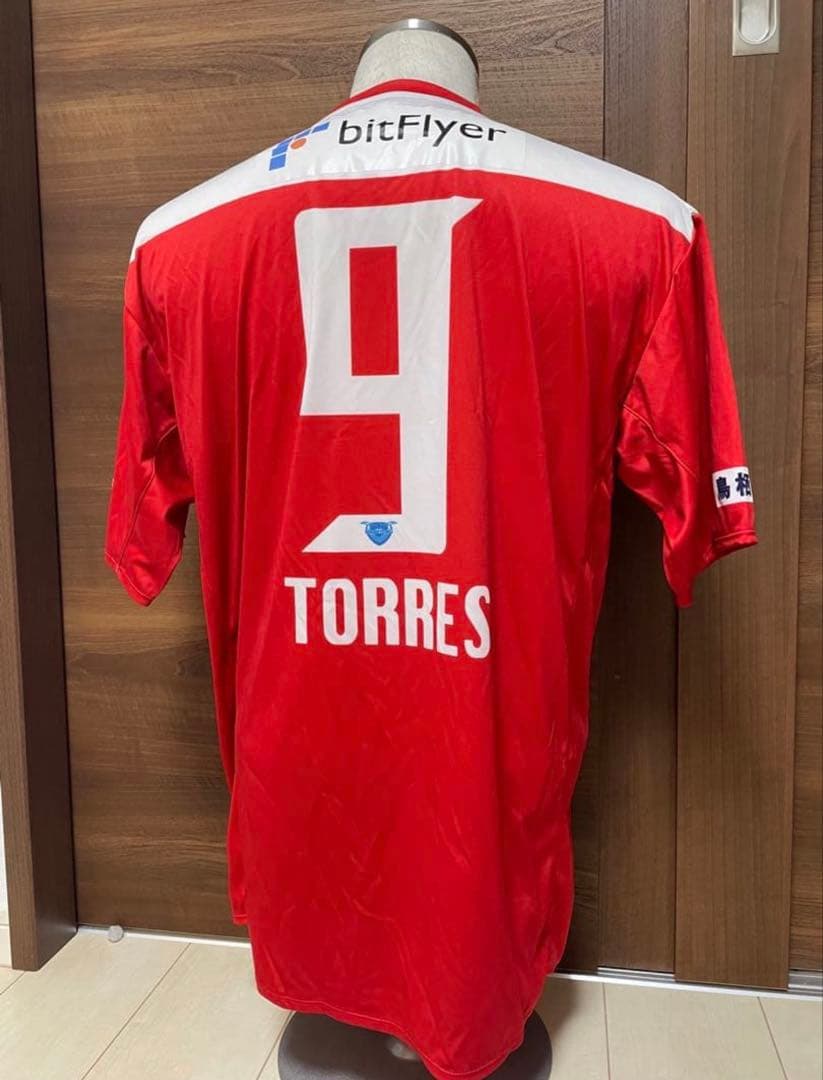 Jリーグサガン鳥栖フェルナンド・トーレス選手引退試合ユニ【非売品】360枚限定品