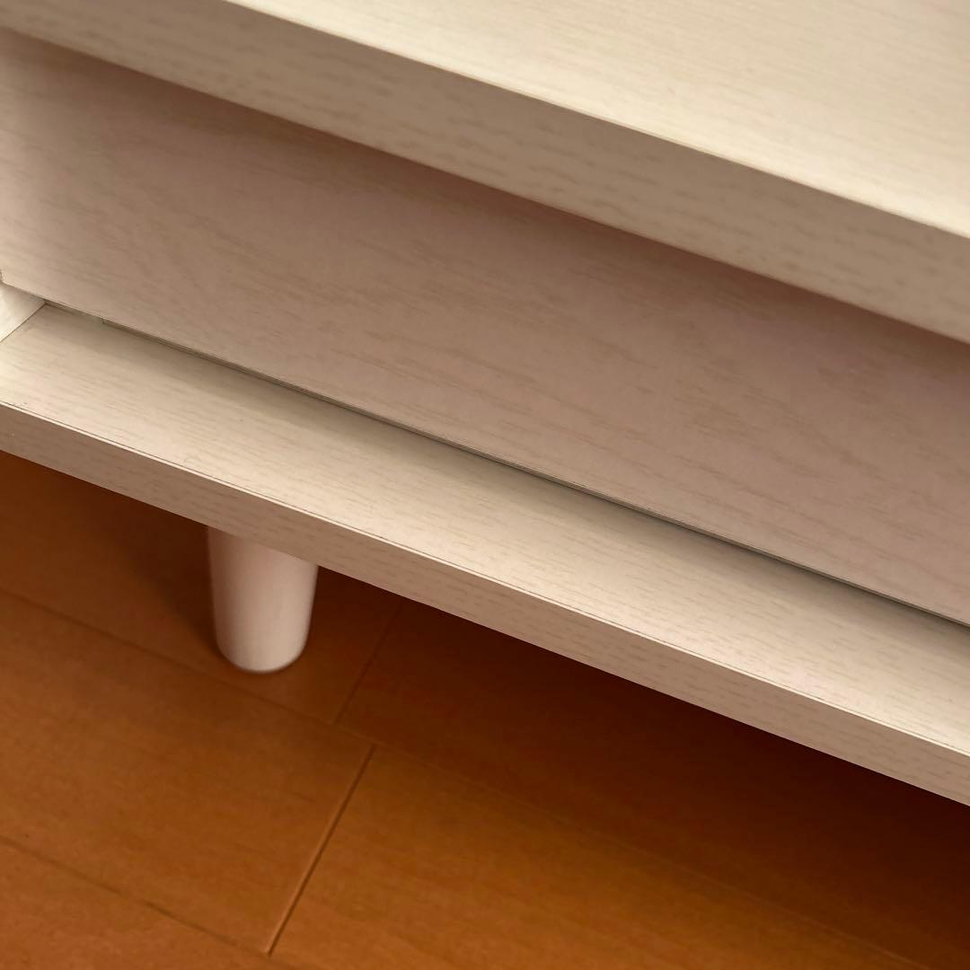 最終値下げ　LOWYA ロウヤ センターテーブル&ドレッサー　ホワイト