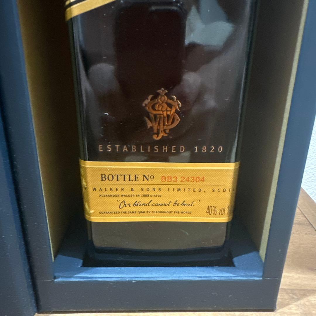 ブルーレーベル　ジョニーウォーカー　40% 1000ml 箱付き