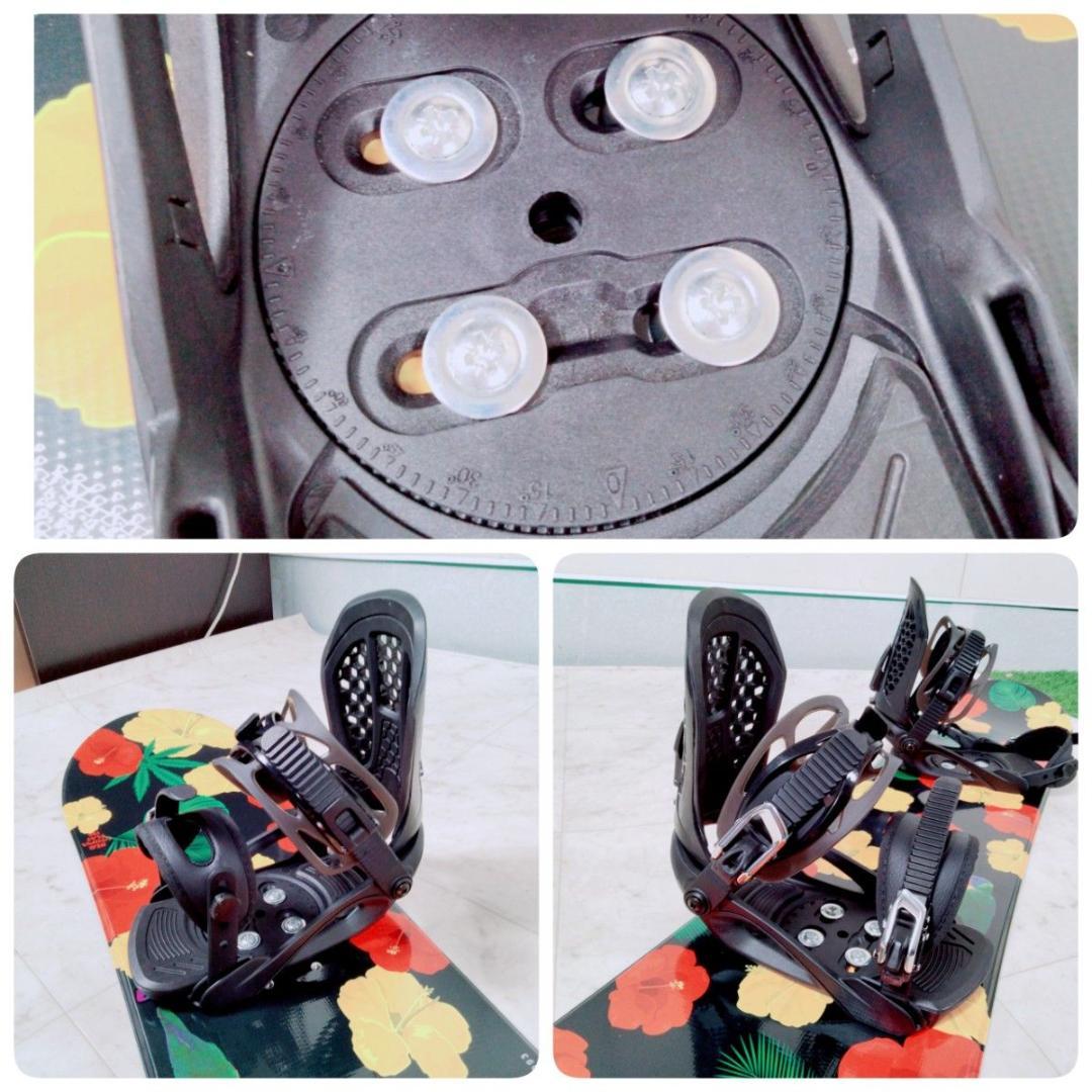 スノーボードセット　レディース　ユートピア　 板 　ビンディング 　N1658