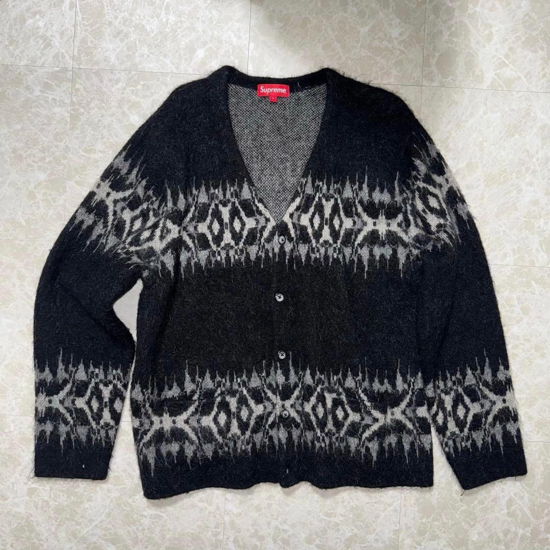 トップス 2022aw supreme Abstract Stripe Cardigan