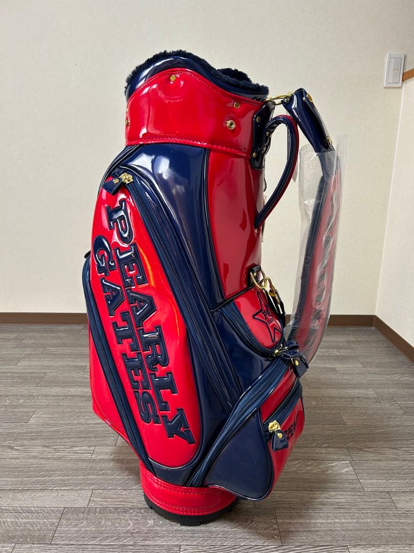 PEARLY GATES パーリーゲイツ　キャディバック 赤と紺　新品タグ付