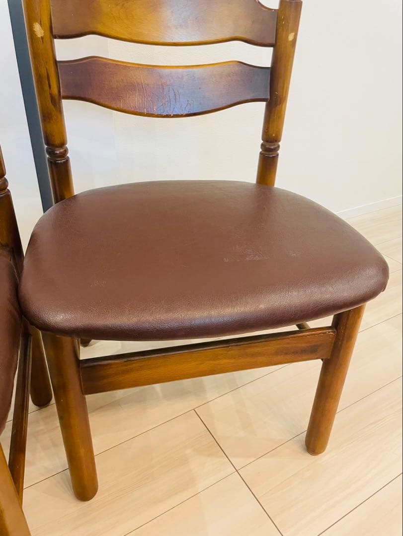 【カリモク】コロニアル　ダイニングチェア　椅子　2脚セット