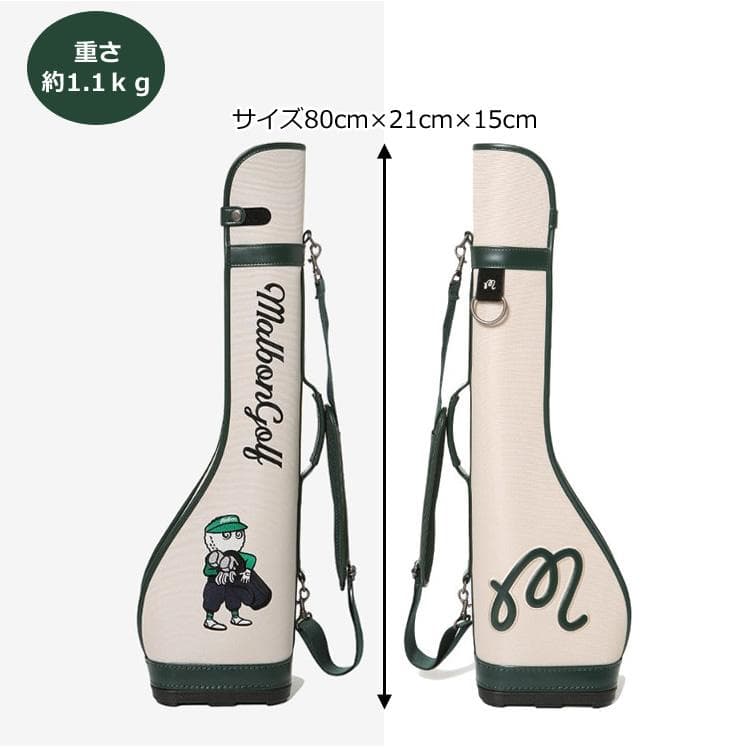 未使用品 クラブケース ゴルフバッグ ハーフバッグ コンパクト 7本収納