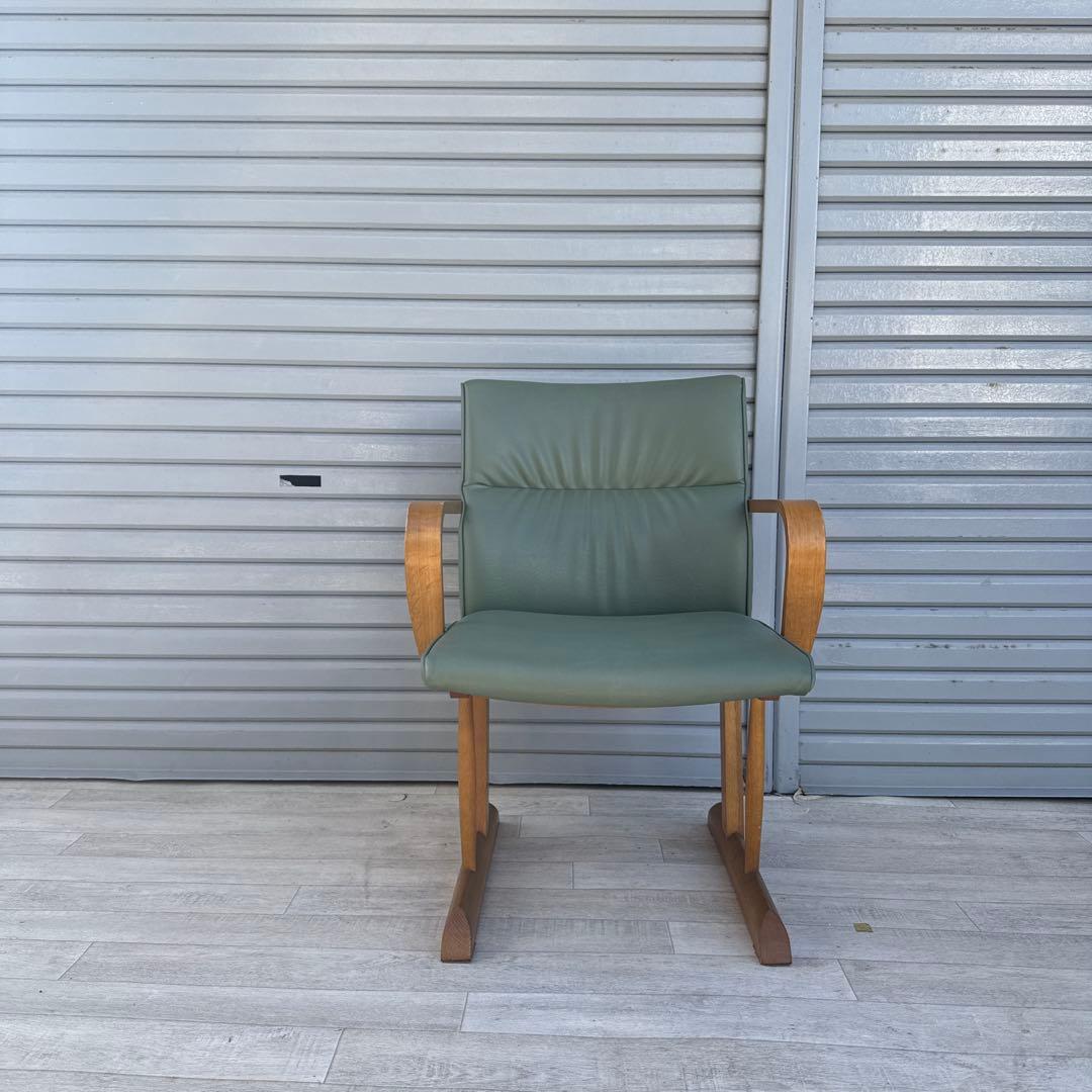 飛騨産業　アームチェア　ダイニングチェア　円空　佐々木敏光 デザイナー ②