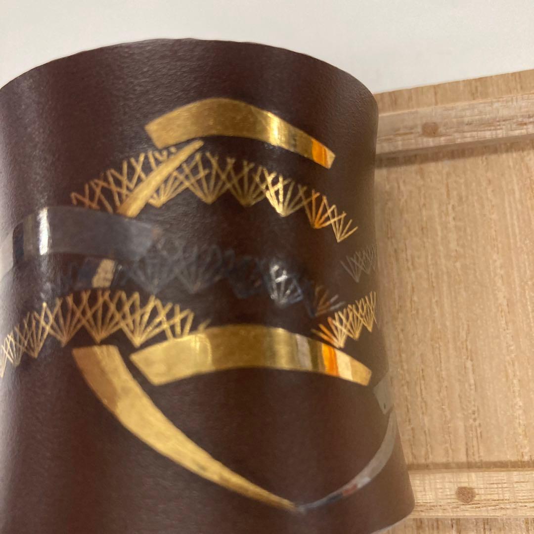 千家十職 中川浄益 若松 蓋置 未使用 長期保管品 茶道 金 銀 象嵌 浄益