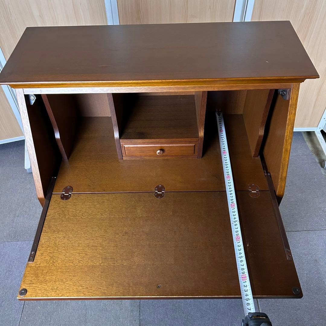 【送料込】maruni マルニ木工 地中海 ライティングビューロー