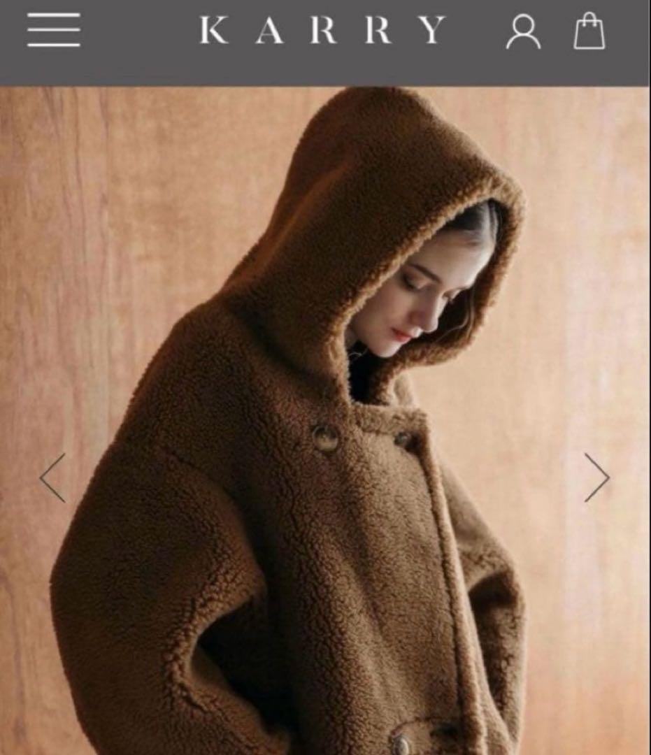 【新品】karry ボアコート