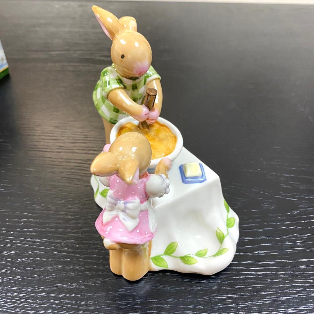 ビレロイアンドボッホ　 クリスマスセット　キャンドルボックス&バニーファミリー