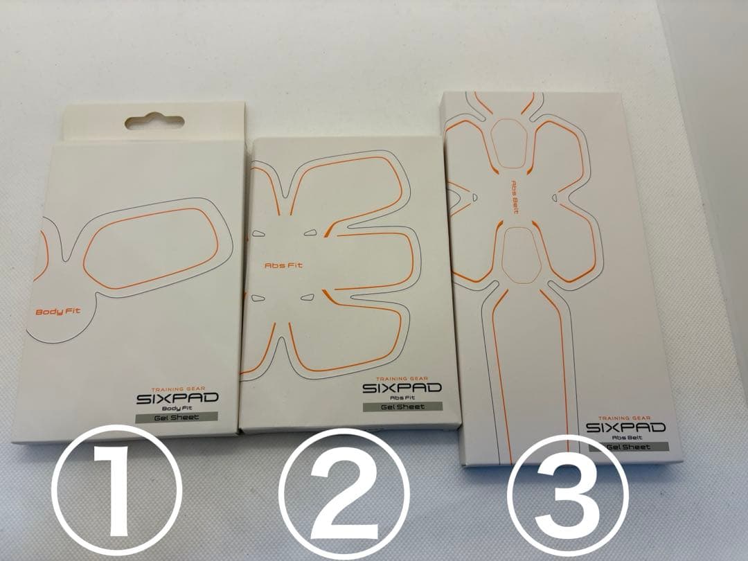 SIXPADジェルほか　新品一式