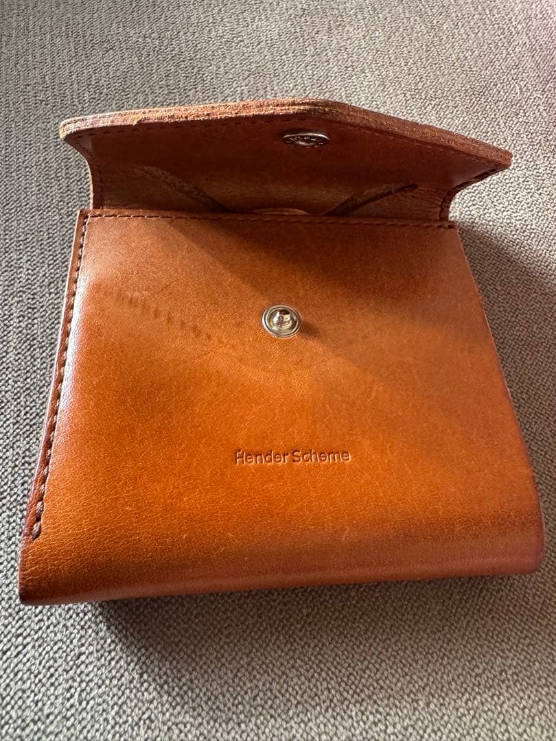 【さいとうさん専用】Hender Scheme ブラウン 三つ折り財布