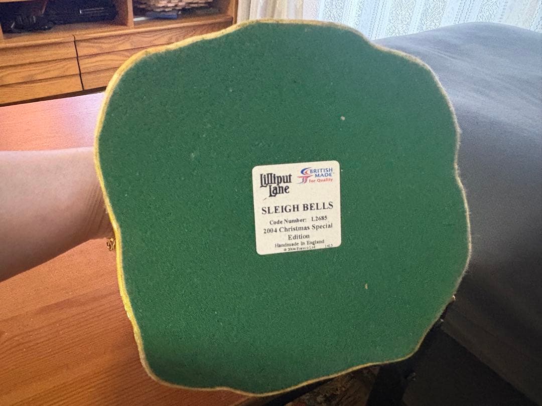 リリパットレーンLilliput Lane Sleigh Bells箱あり