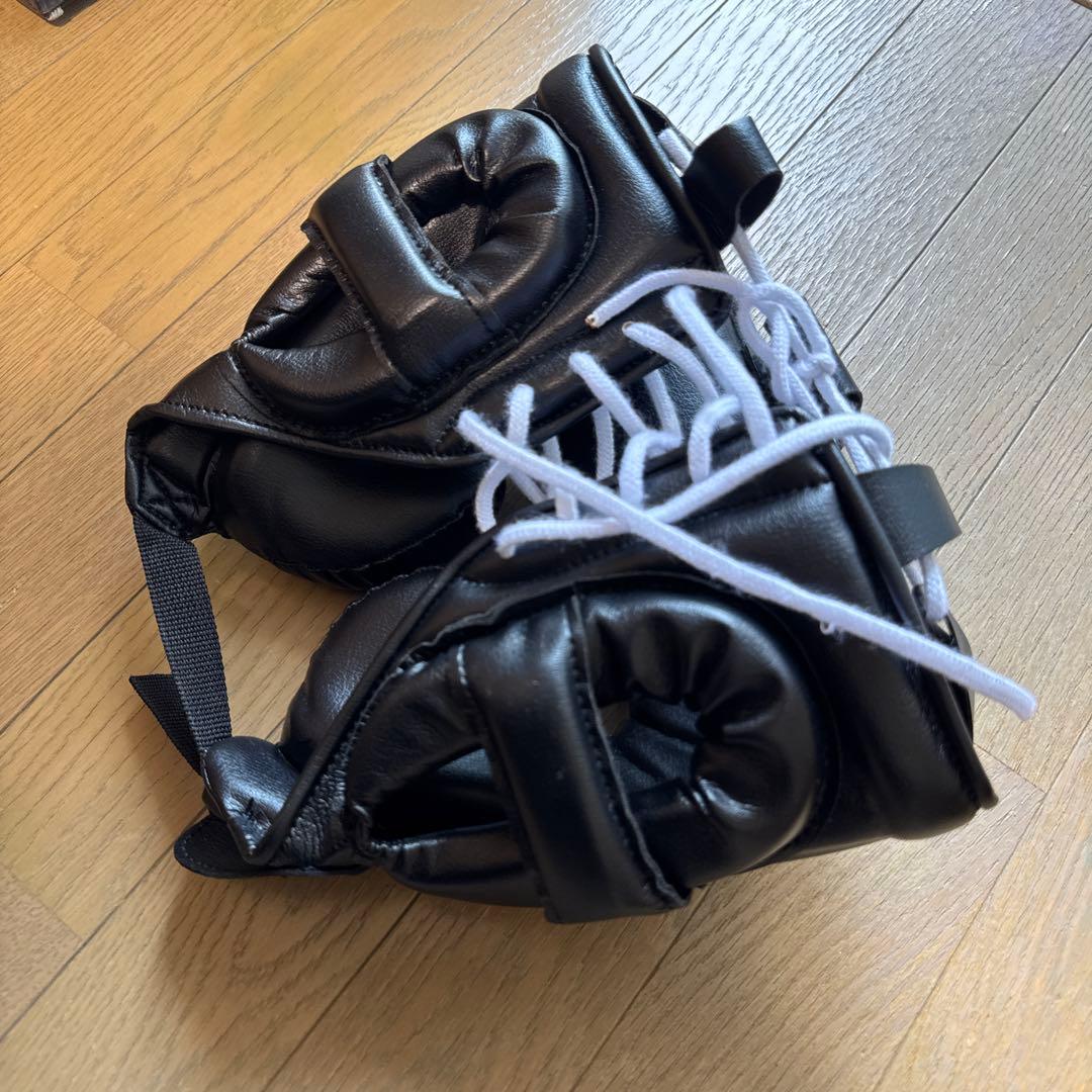 Winning （ウィニング）ボクシング ヘッドギア M 黒 美品