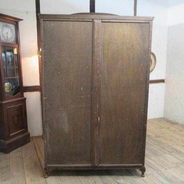 イギリス アンティーク 家具 ワードローブ クローゼット 洋服タンス 6839d