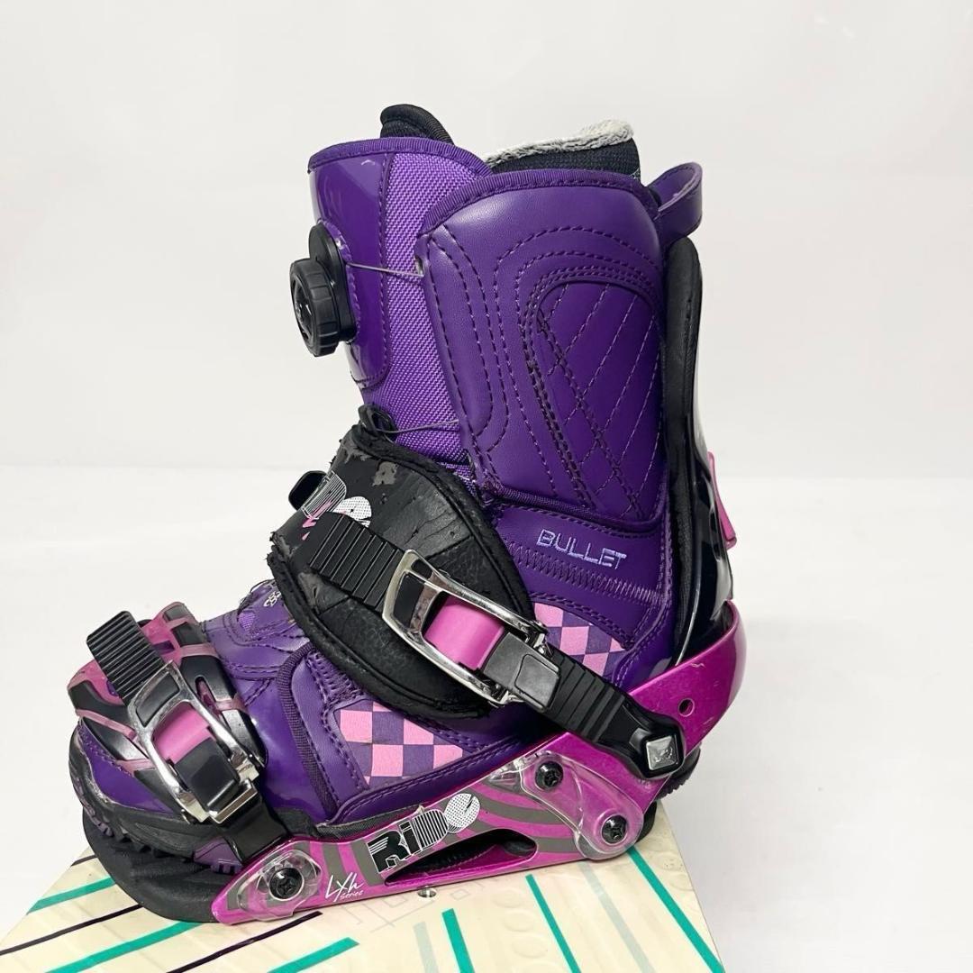 レディース　K2 RIDE スノーボード　フルセット　女性用　ライド　スノボ