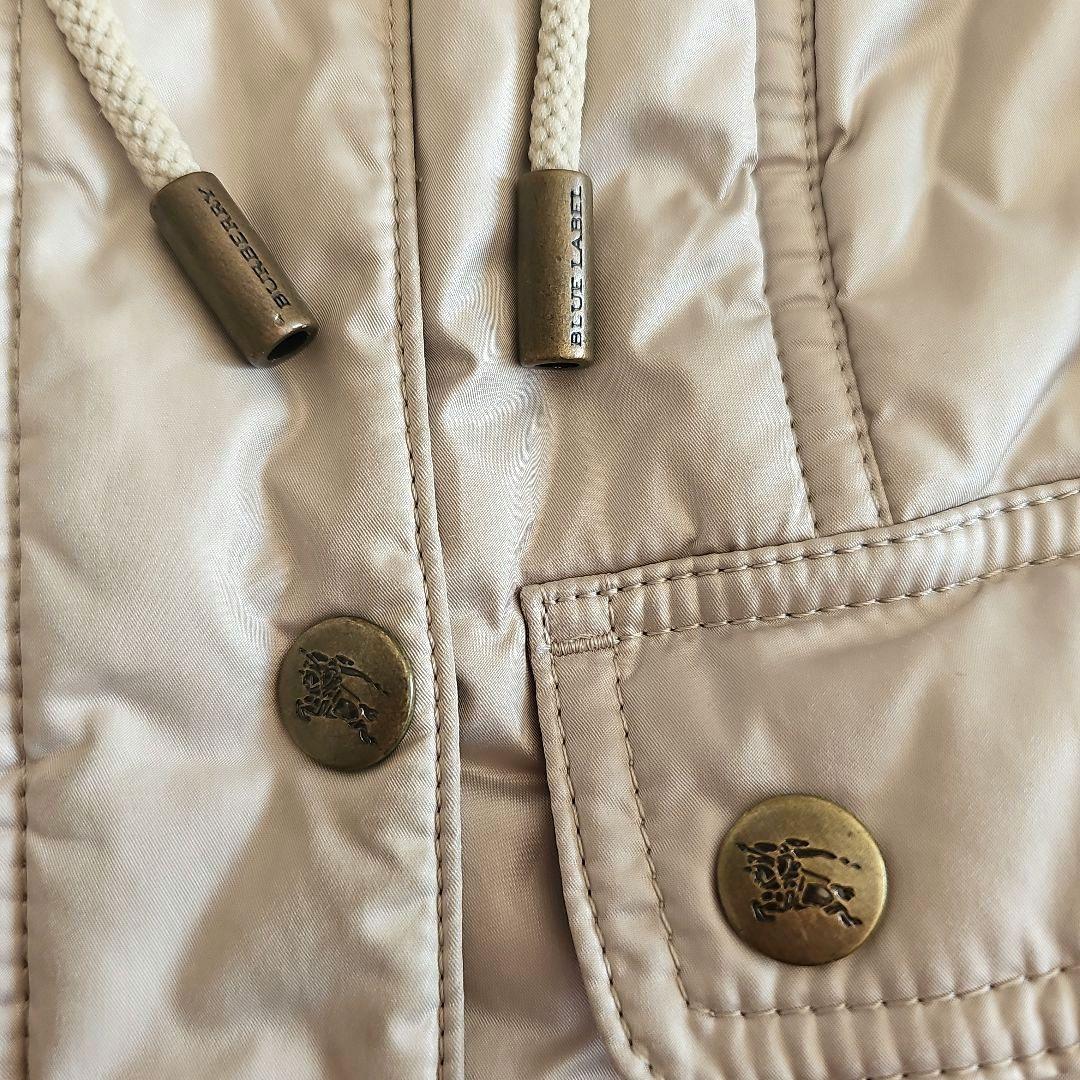 BURBERRY バーバリー ブルーレーベル 裏地ノバチェック 中綿 ベスト