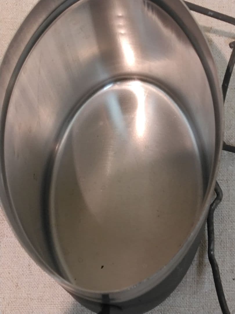 デッドストック スウェーデン軍 ステンレス製飯盒セット B