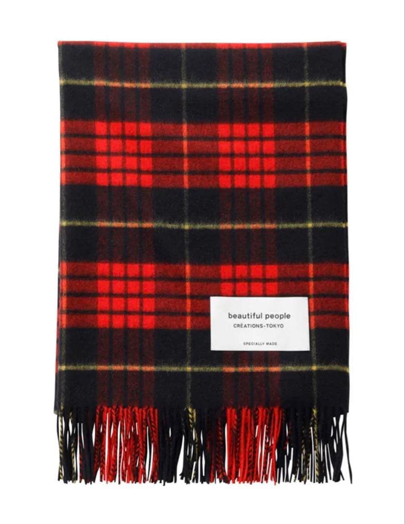 期間限定値下げ ジョンストンズ カシミヤ ストール ビューティフルピープル 別注