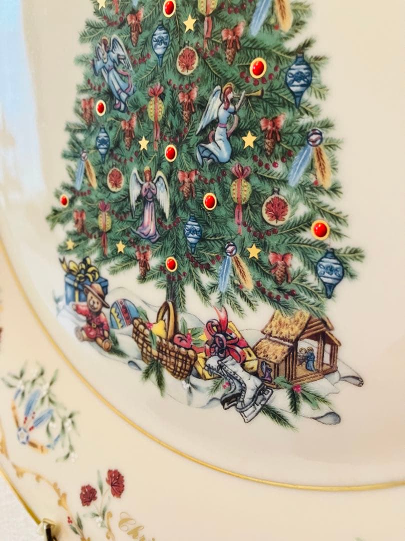美品‼️レノックスクリスマスプレート2003