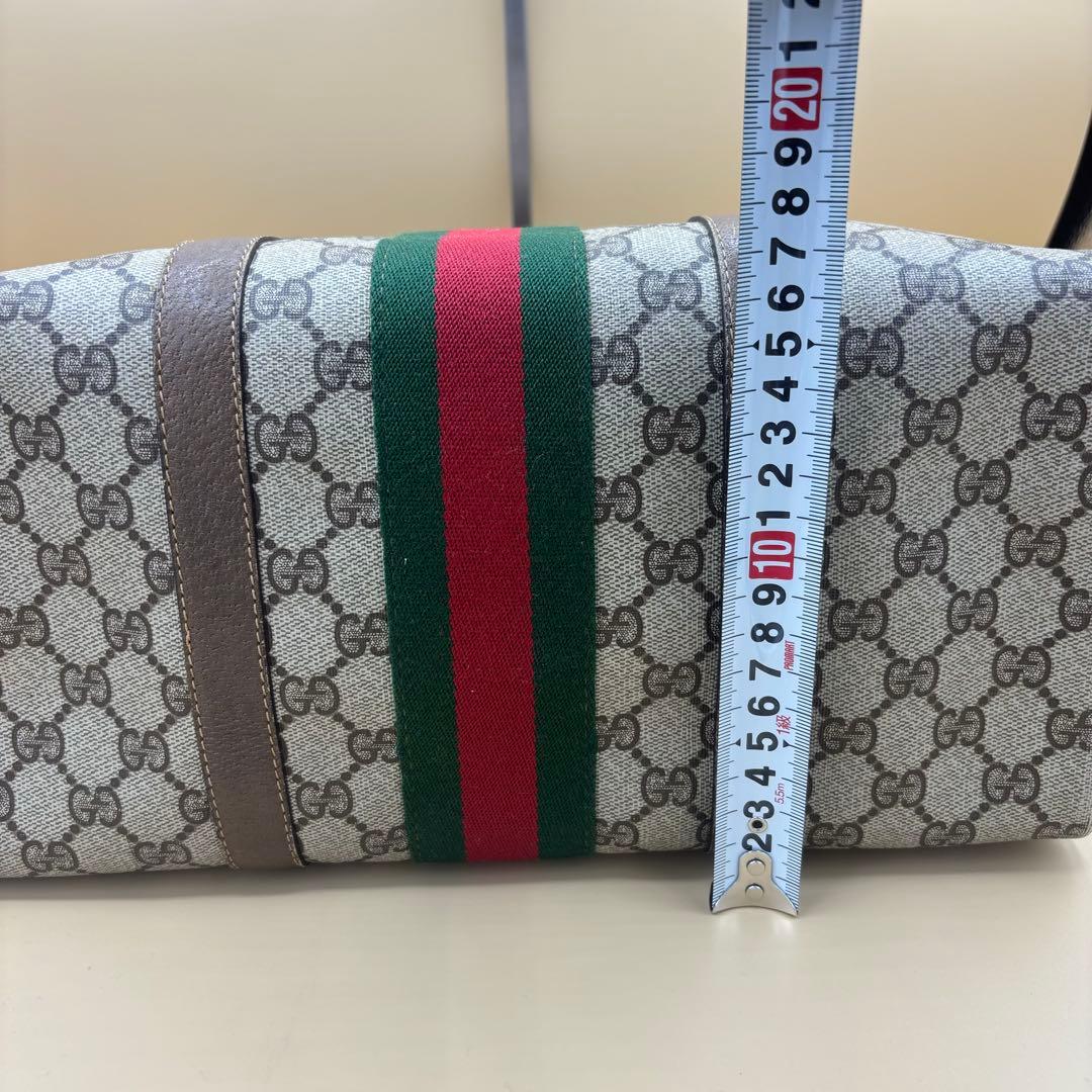 GUCCI オールドグッチ GG柄 シェリーライン ミニボストン