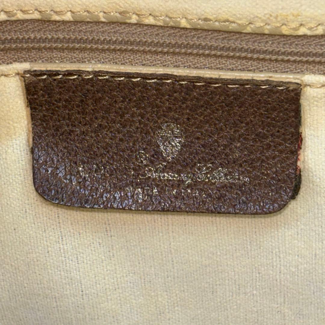 GUCCI オールドグッチ GG柄 シェリーライン ミニボストン