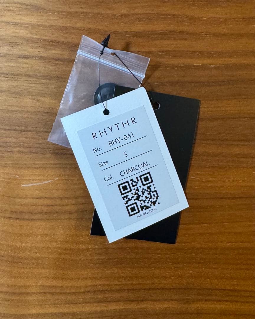 RHYTHR（リズル） リバーシブル ステンカラーコート S チャコール　完売品