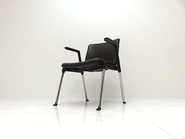 希少品 ホウトク 川上元美 「ラピス」 アームチェア 　グッドデザイン賞