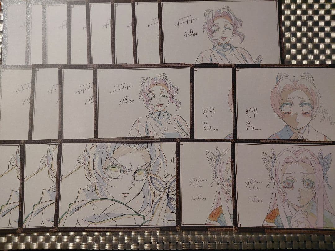 鬼滅の刃 おすそ分けポストカード 胡蝶しのぶ カナエ カナヲ 39枚セット