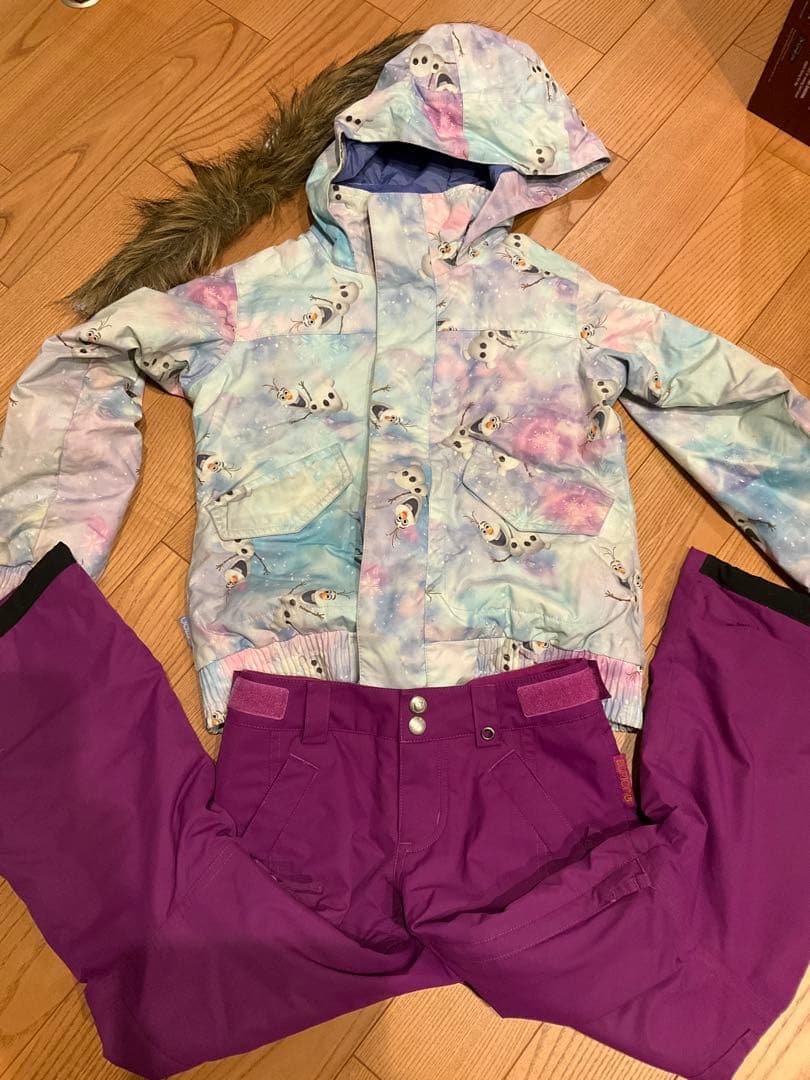 BURTON スキーウエア ジュニアXS 111.5-122cm 上下セット