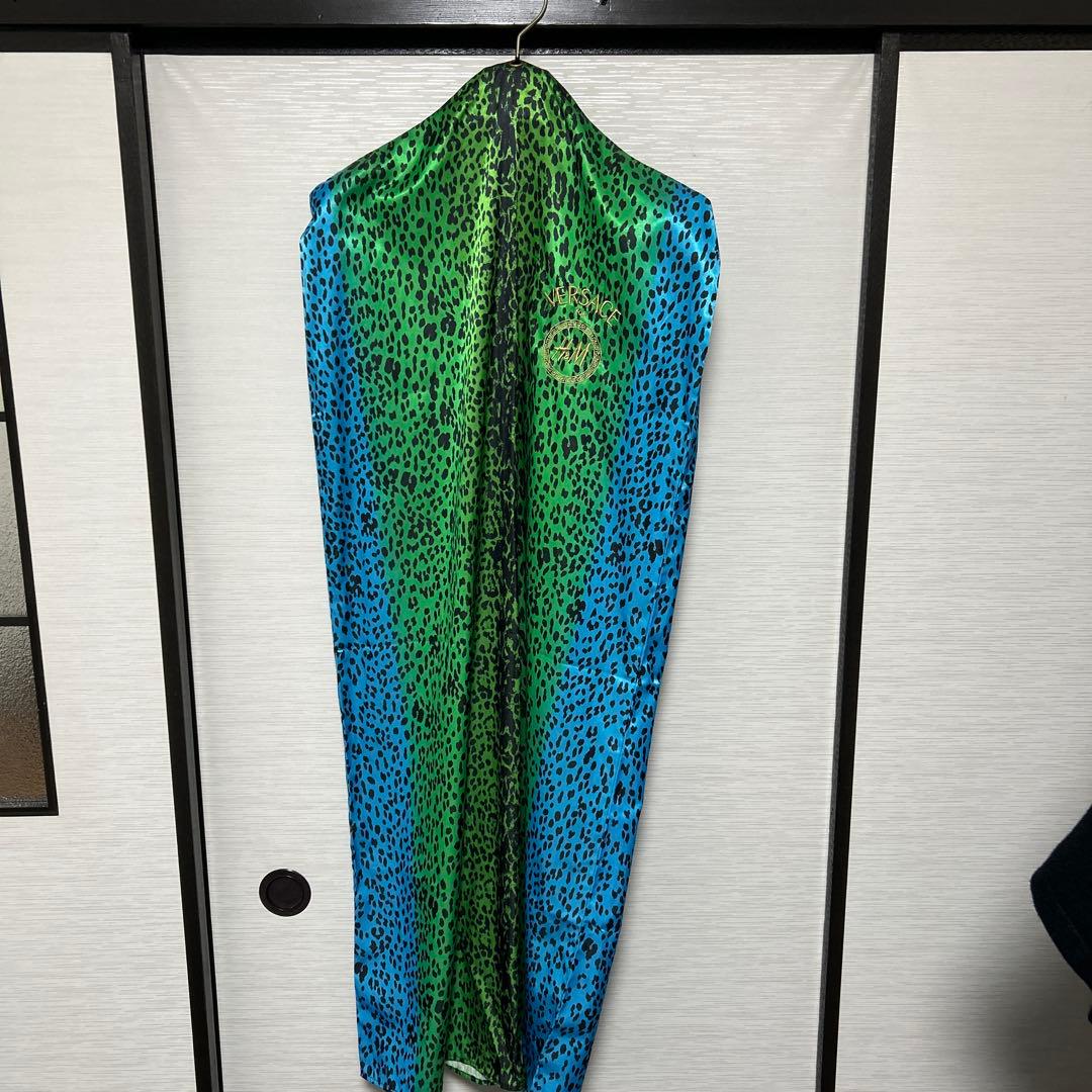 VERSACE for  レオパード柄 スカジャン L