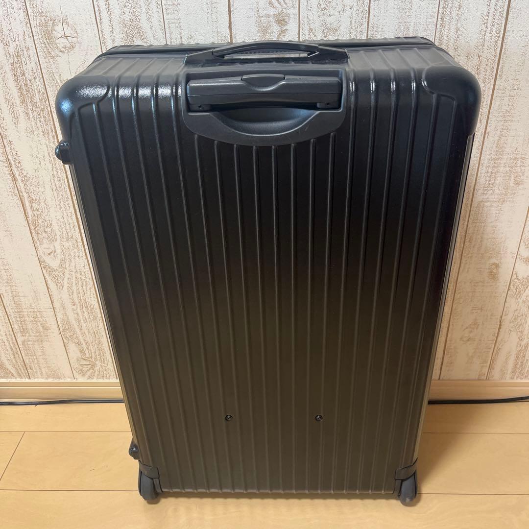【極美品】RIMOWA SALSA 2輪104ℓ クラスTSAロック付 ブラック