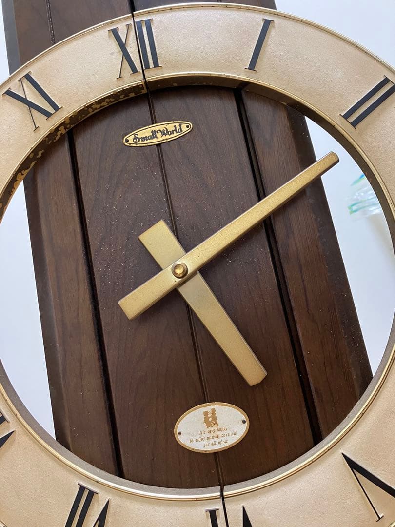 【希少】からくり時計　リズム時計工業株式会社　【レトロ】