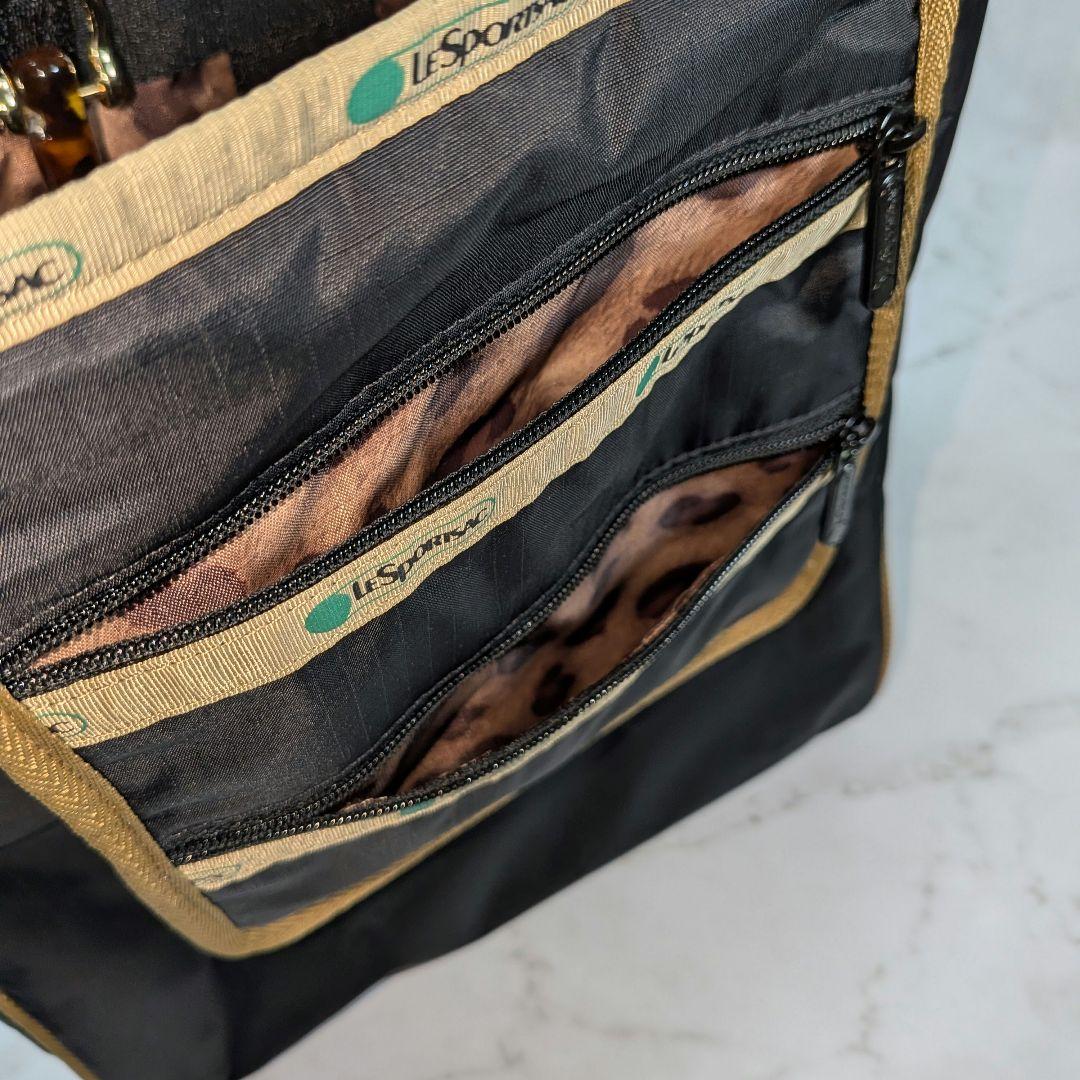 レスポートサック アトリエ2WAYトートバッグ べっ甲 ブラック