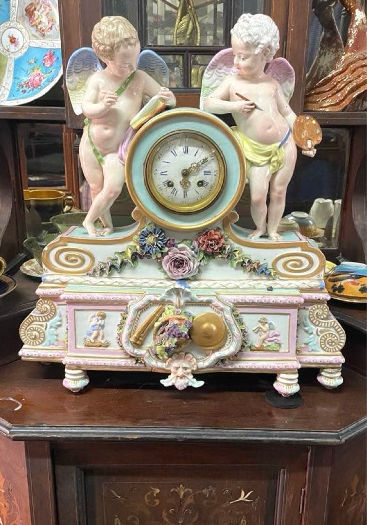 アンティーク　時計　キズあり