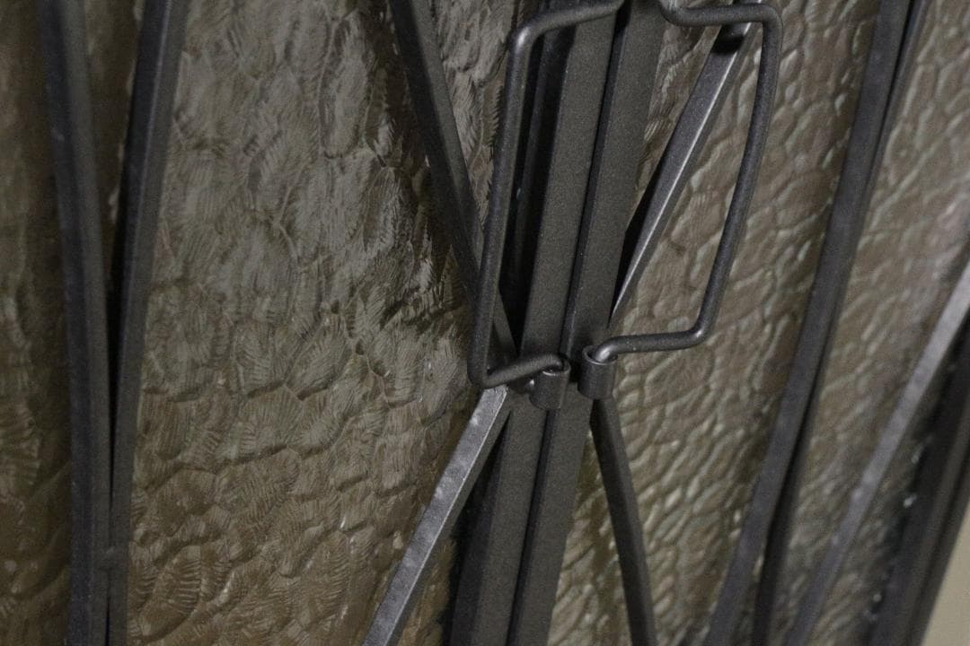 北欧風クラシック★リビングキャビネット★金属フレーム★木製★