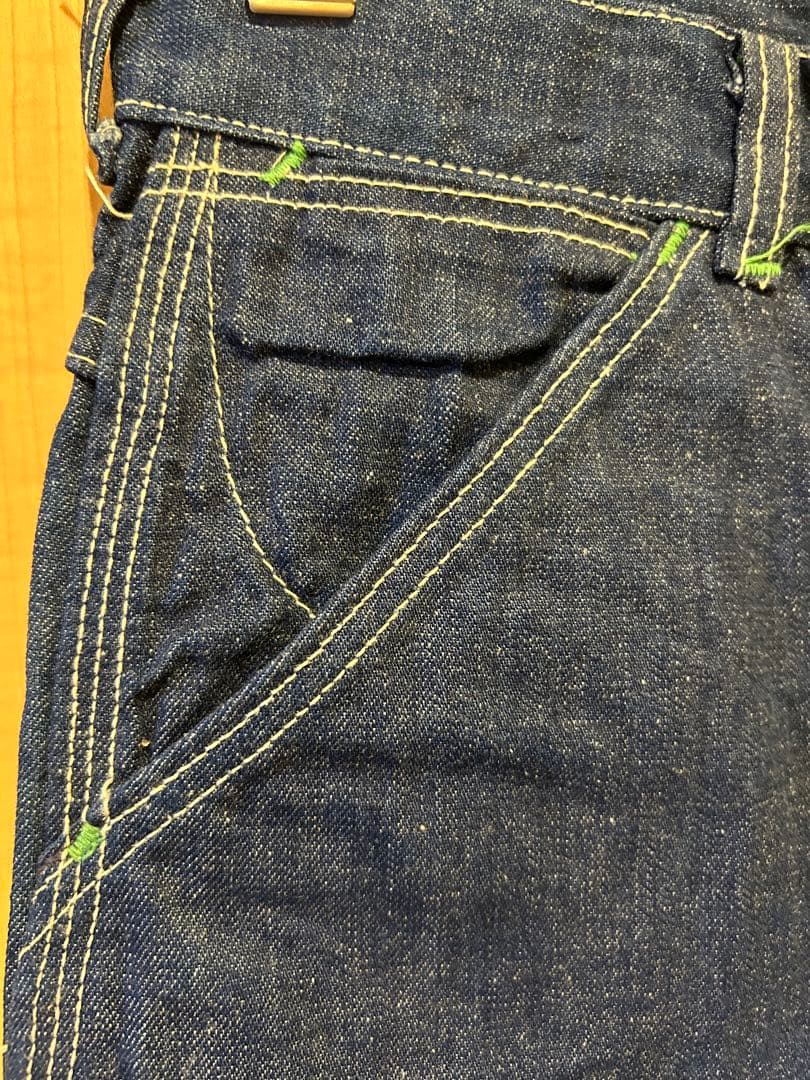 ビンテージ デッドストック デニムペインターパンツ 50's