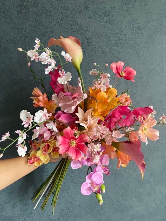 アーティシャルフラワー　花束