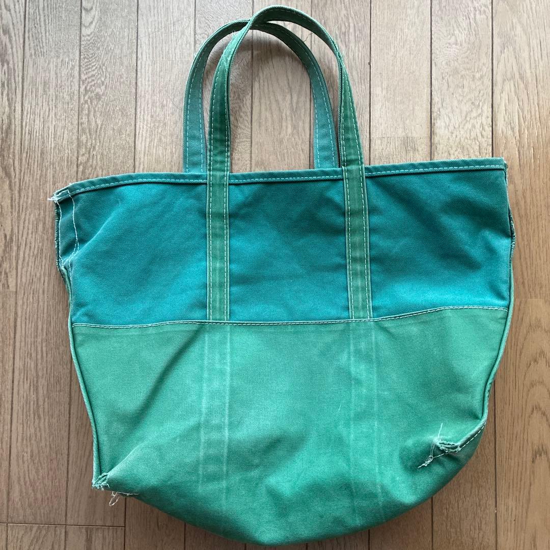BEAMS別注 LL beanのトートバッグ サイズL 緑