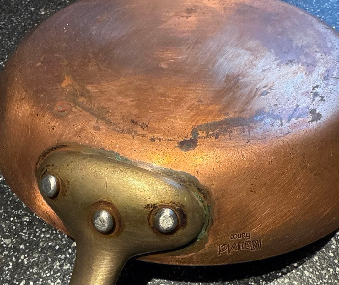 【美品】Mauviel純銅製片手フライパン20㎝