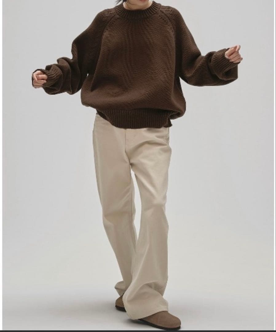 【TODAYFUL】ラグランニットプルオーバー